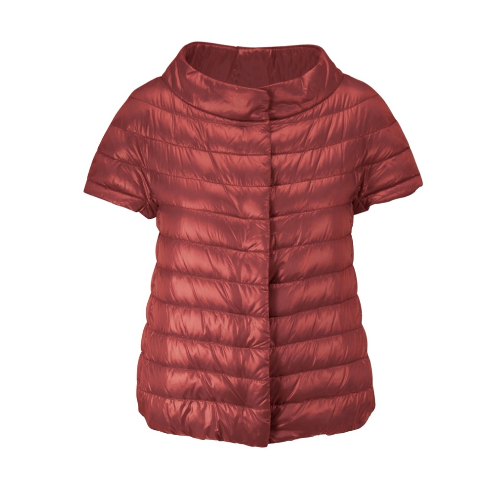Hero Capes Margherita cap sleeve puffer jacket